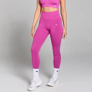MP Women's Tempo Seamless Scrunch Leggings - Violet Pink - Size M