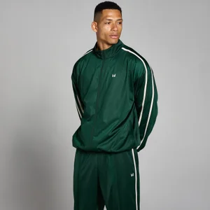 MP Men's Tricot Track Jacket - Dark Emerald - Size XS