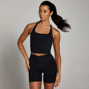 MP Women's Tempo Strappy Racerback Vest - Black - Size XXL