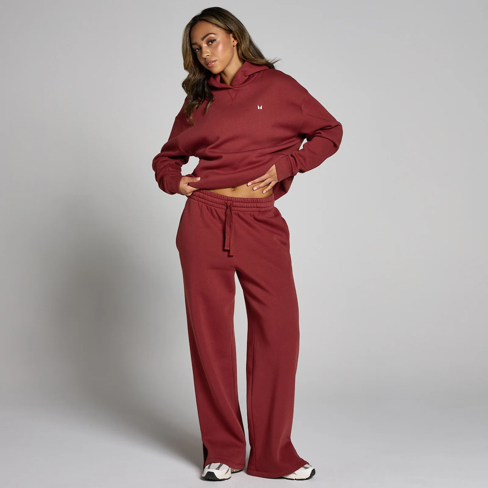 MP Women's Basics Straight Leg Joggers - Cherry - L Image 3
