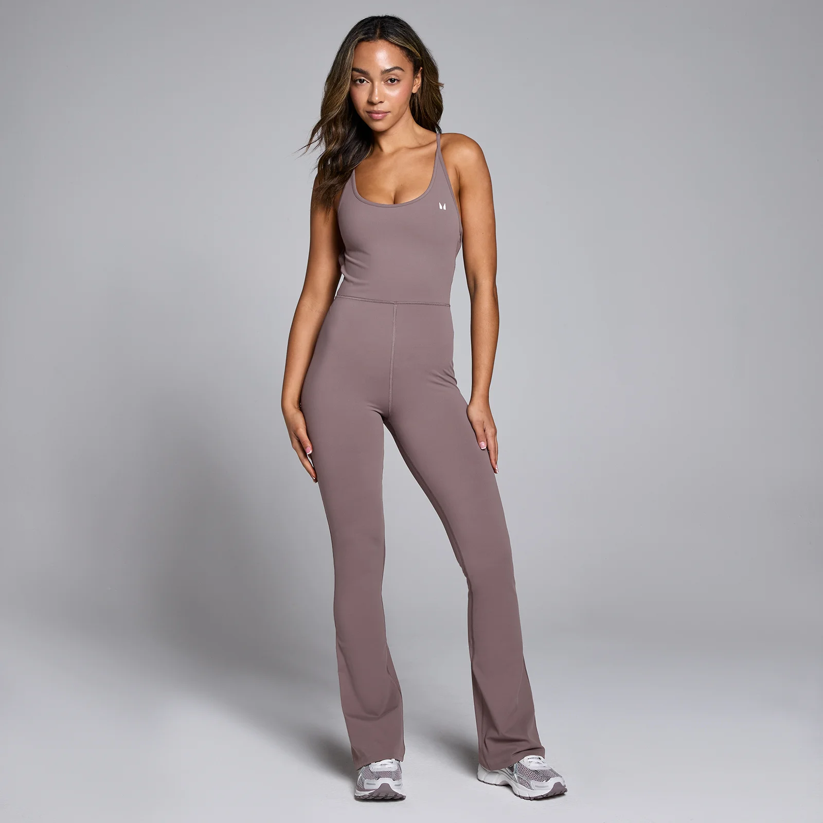 MP Women's Tempo Flared All In One - Mocha - S Image 1