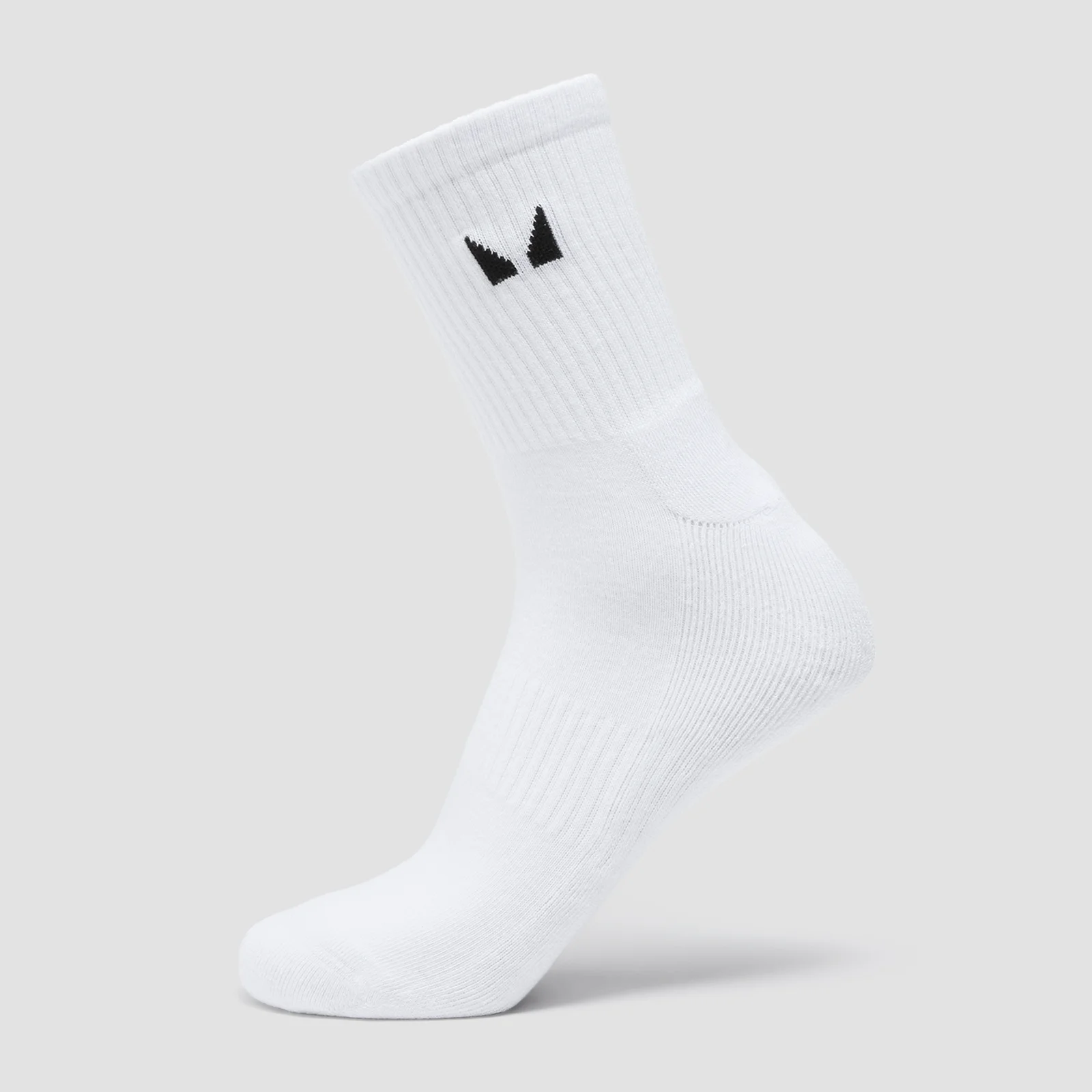 MP Unisex Crew Socks (1 Pack) - White - UK 2-5 Image 1