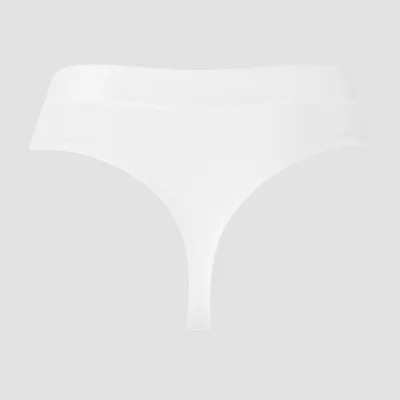 MP Women's Mid Rise Thong (5 Pack) - White - M Image 7
