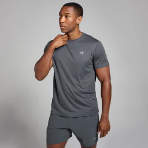 MP Men's Active Grid Training T-Shirt - Dark Grey - Size XS