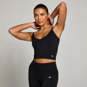 MP Women's Seamless Tank Top - Black - Size L