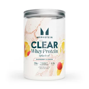 Clear Whey Protein Powder - Flavour Splash Of - Raspberry & Lemon