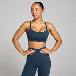 MP Women's Tempo Sports Bra - Dark Sapphire - Size XS