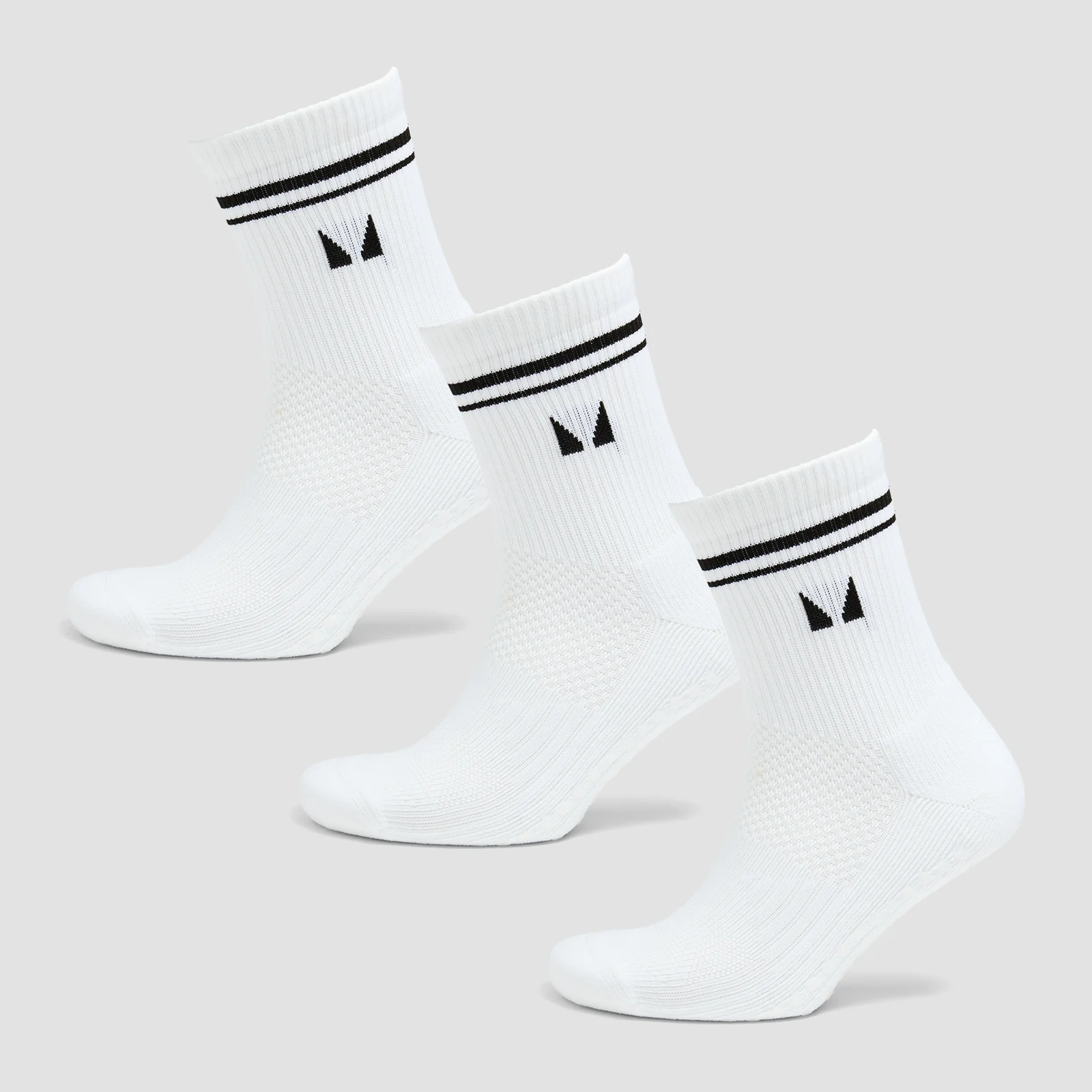 MP Pilates Socks (3 pack) - White - UK 2-5 Image 1