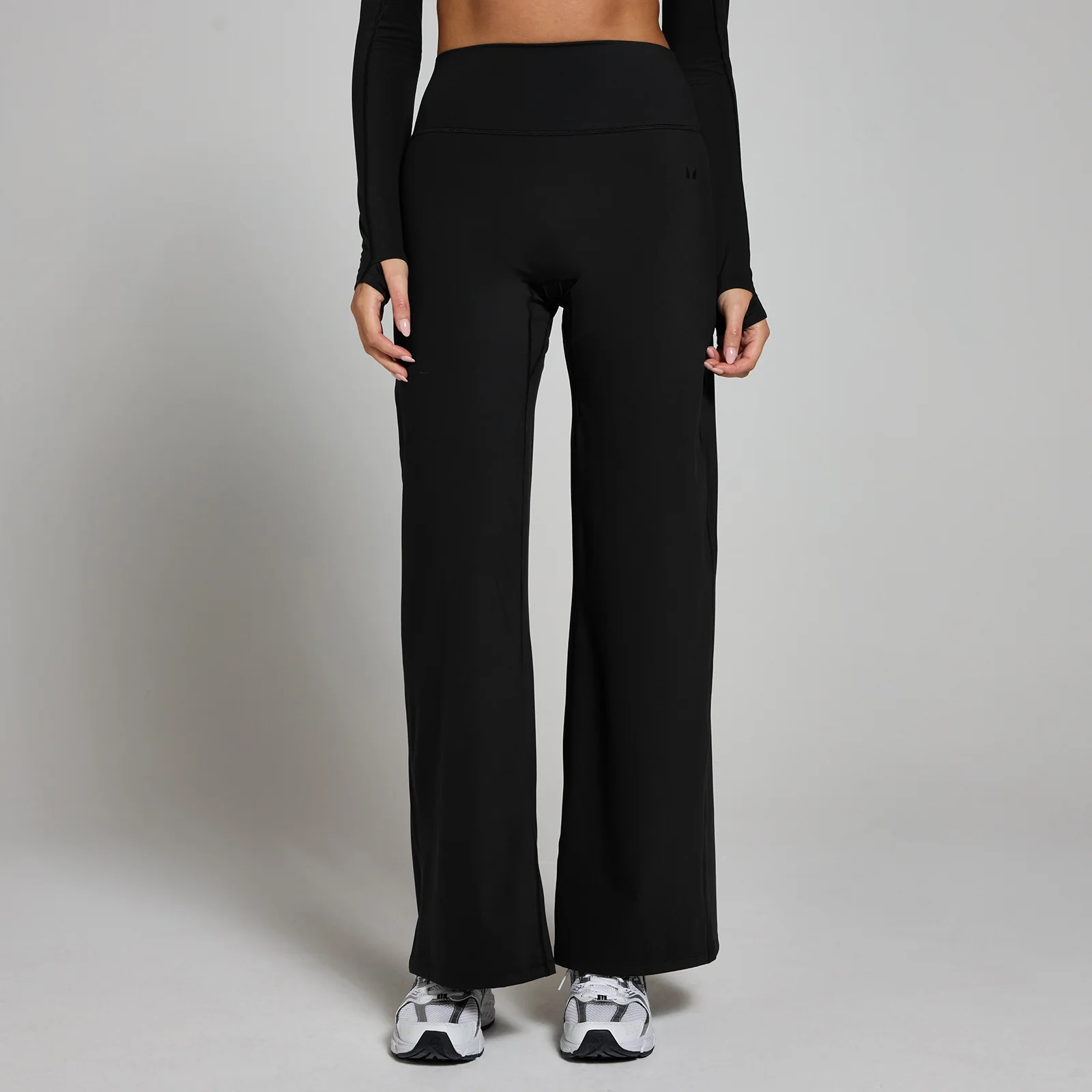 MP Women's Tempo Wide Leg Leggings - Black - S Image 1