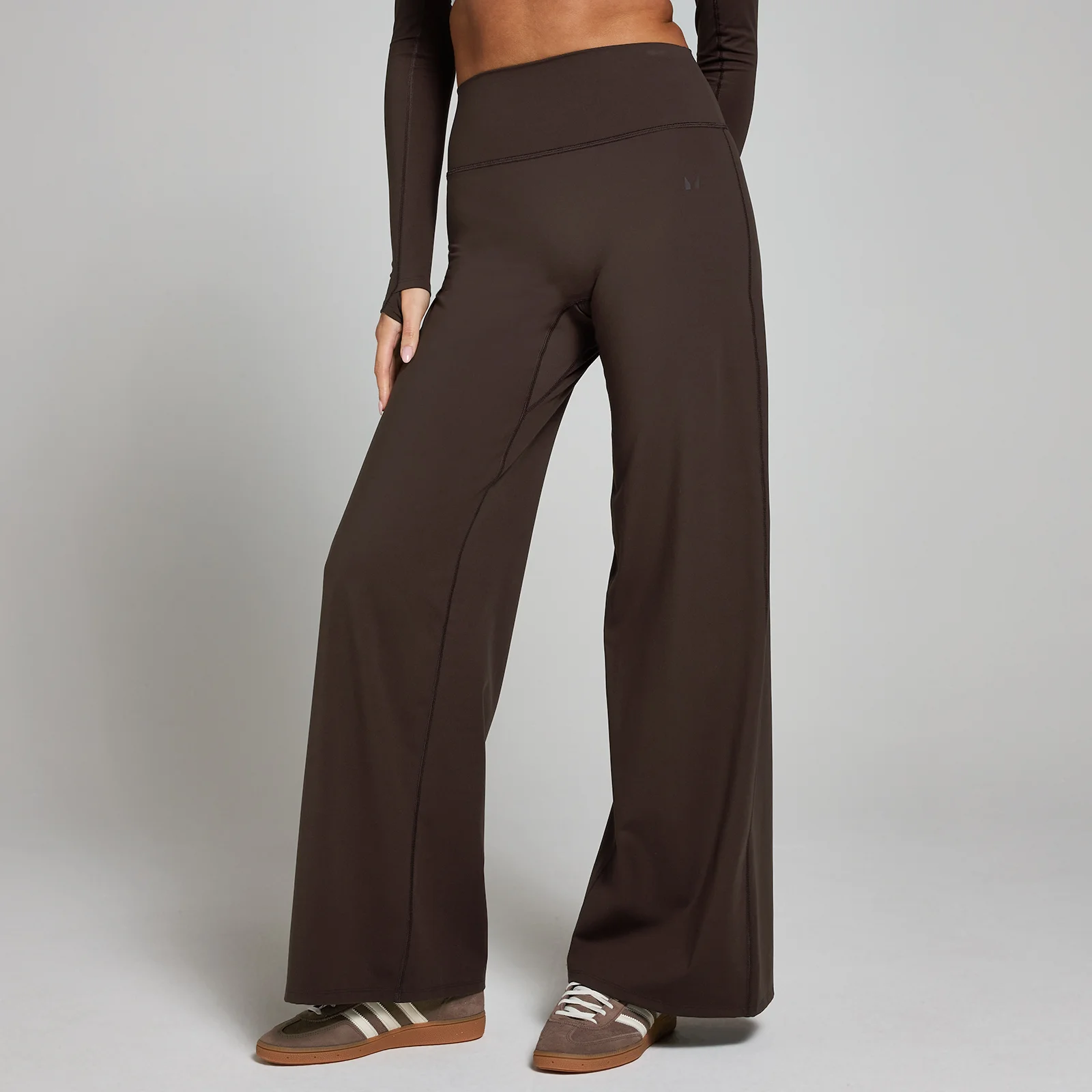 MP Women's Tempo Wide Leg Leggings - Cocoa - XS Image 1