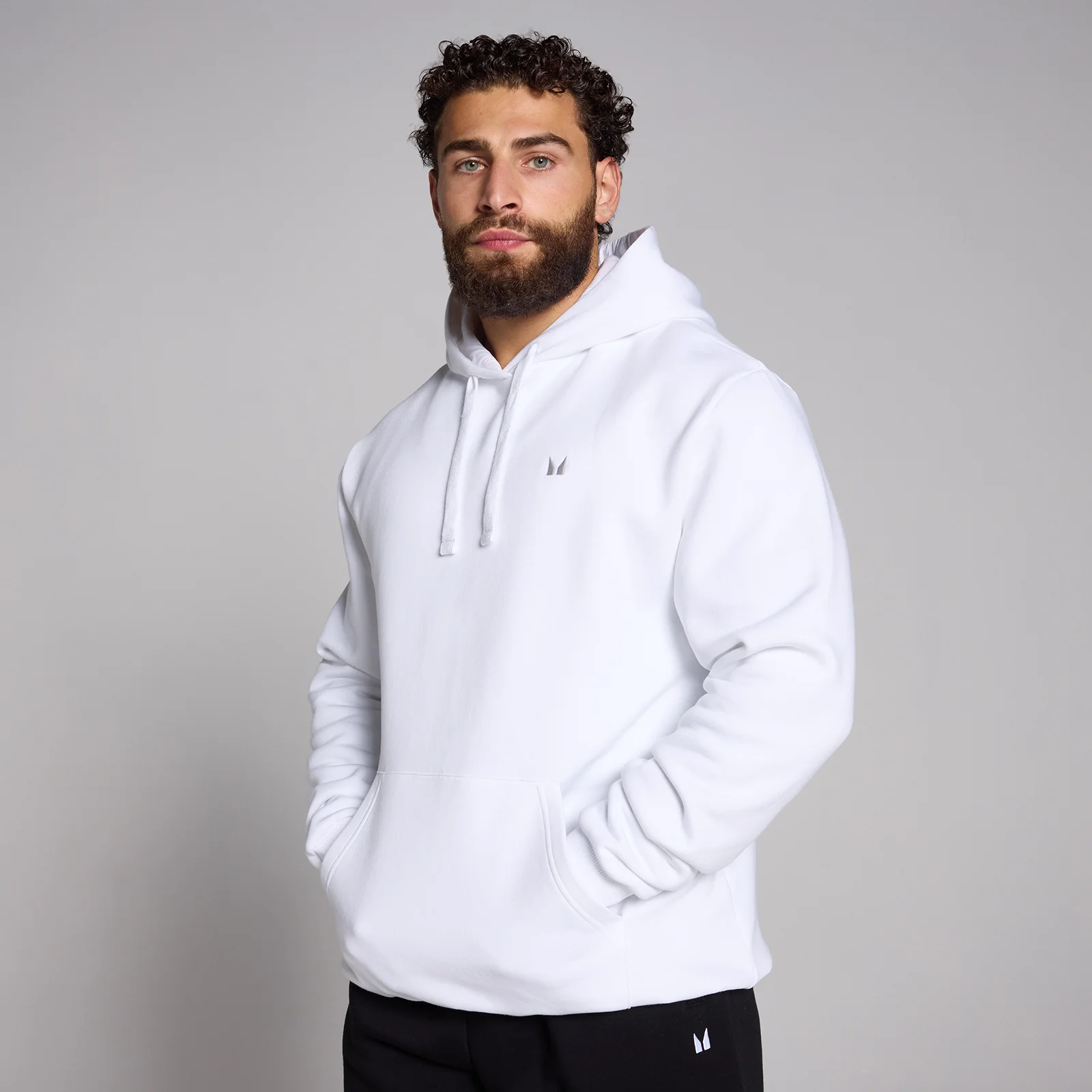 MP Men's Rest Day Hoodie - White - XS Image 1