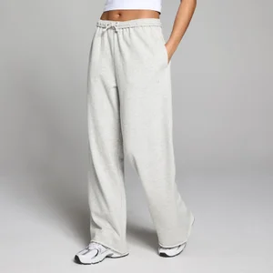 MP Women's Lightweight Loopback Straight Leg Joggers - Grey Marl - Size M