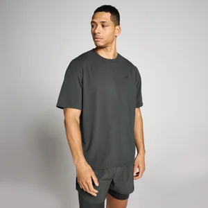 MP Men's Oversized Hybrid T-Shirt - Washed Black - Size XS