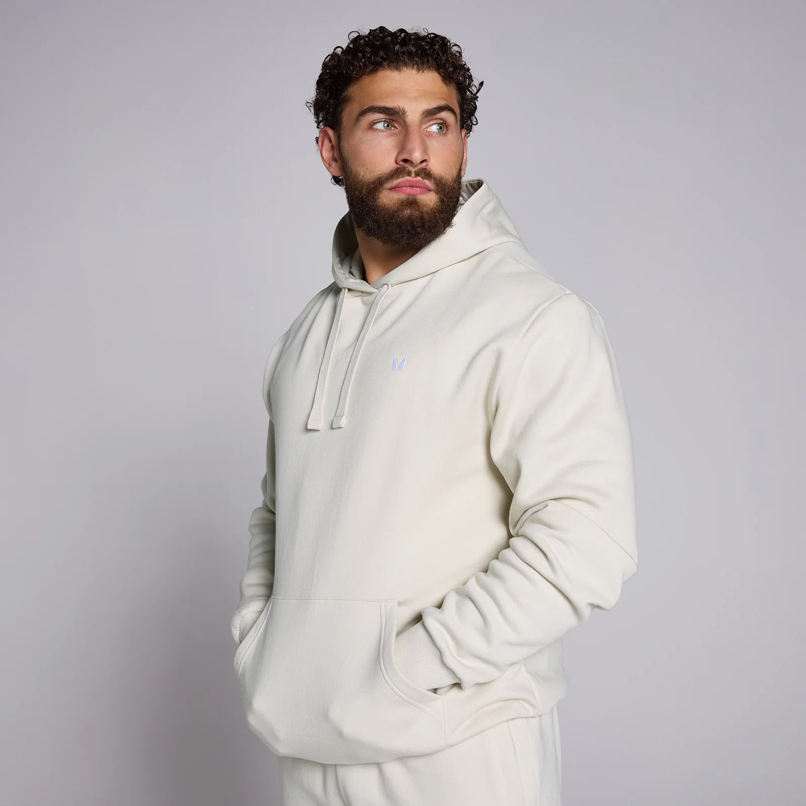 MP Men's Rest Day Hoodie - Bone - XXL Image 1