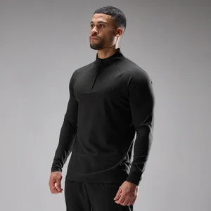MP Men's Training Ultra Jersey 1/4 Zip - Black - Size M