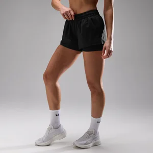 MP Women's Velocity Ultra Gridded Shorts - Black - Size XS