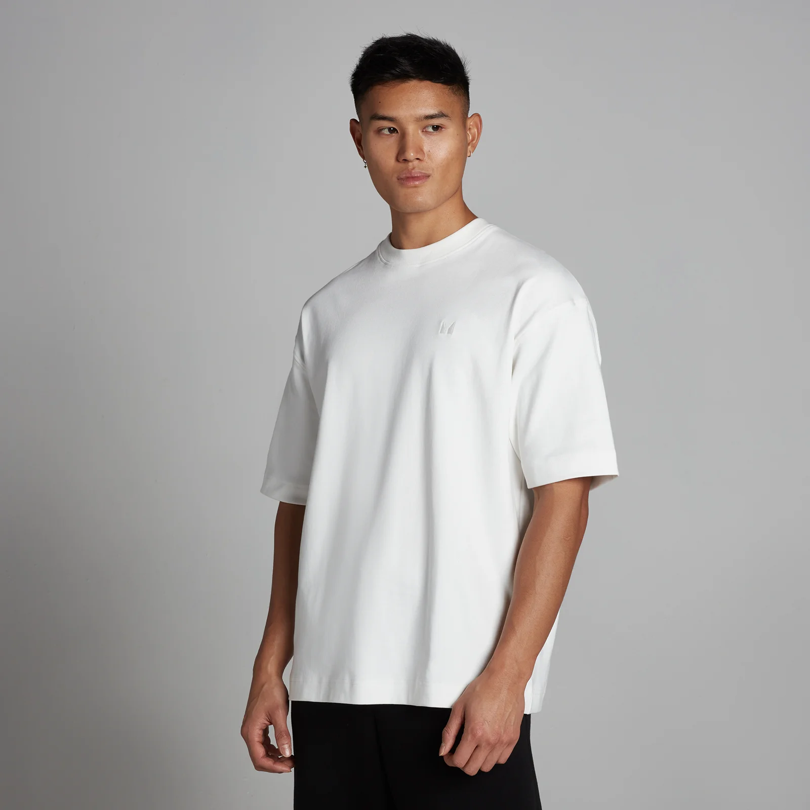 MP Men's Oversized Cotton T-Shirt - White - S Image 1