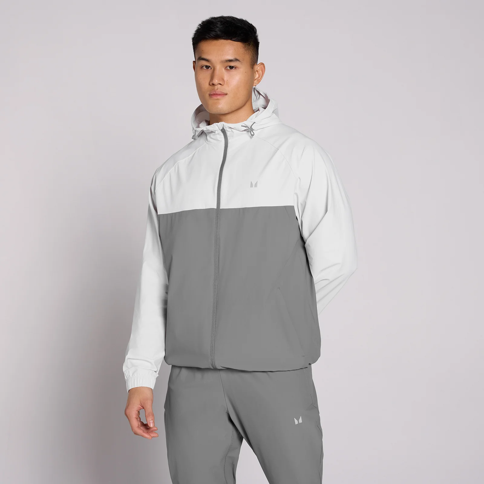MP Men's Tempo Two Tone Jacket - Lilac / Steel Grey - M Image 1