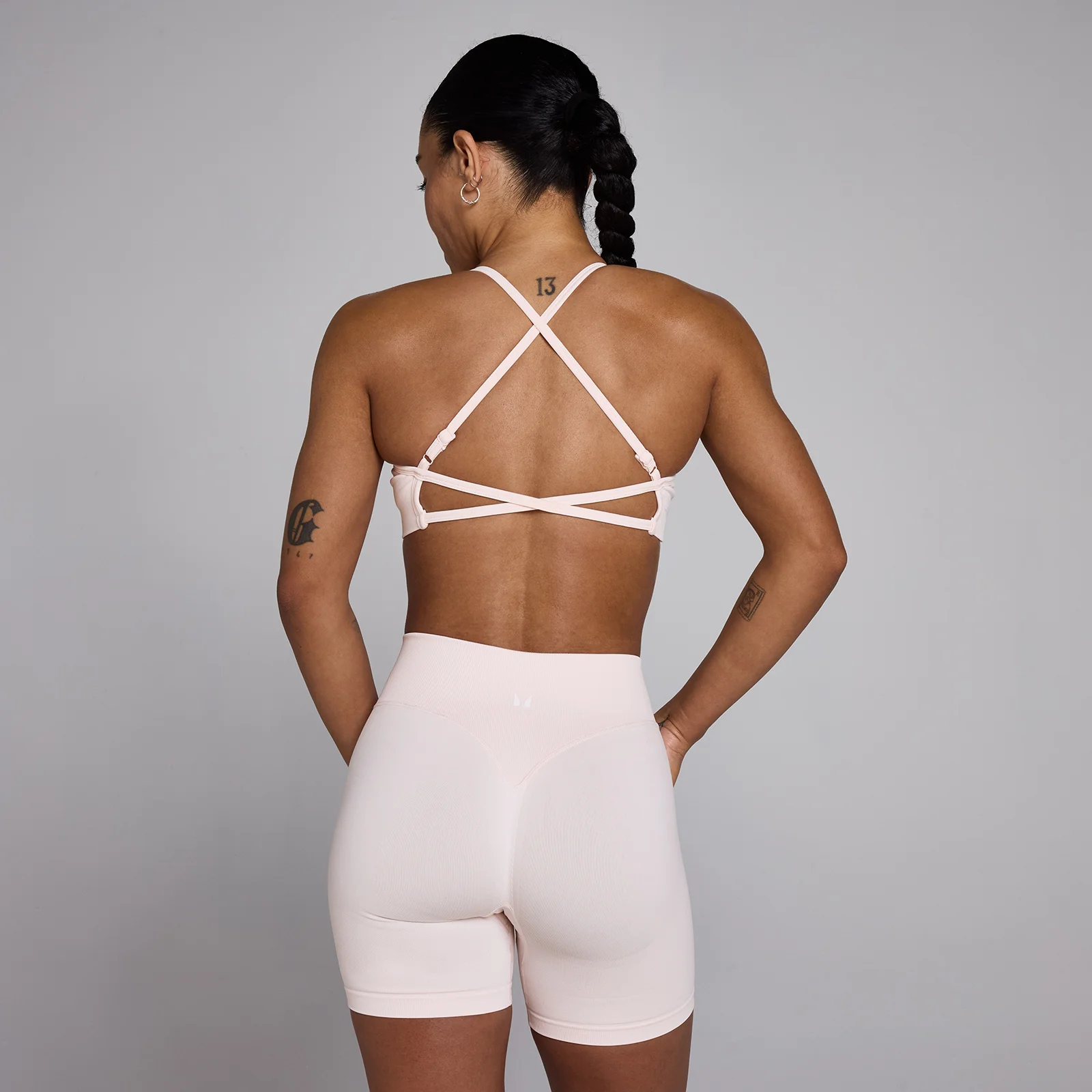 MP Women's Lift Seamless Strappy Bra - Baby Pink - XS Image 1