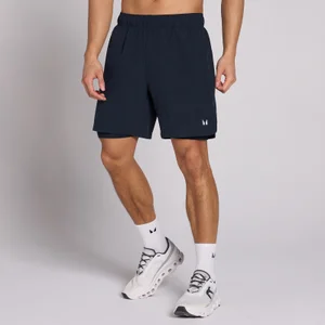 MP Men's 7" 2-in-1 Training Shorts - Dark Navy - Size S