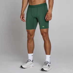 MP Men's Hybrid Pocket Half Tight - Racing Green - Size XS