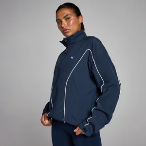 MP Women's Tempo Contrast Woven Jacket - Midnight - Size S