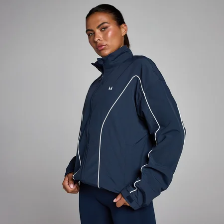 MP Women's Tempo Contrast Woven Jacket - Midnight