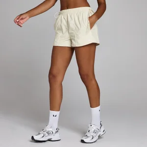 MP Women's Tempo Contrast Tie Woven Short - Desert Dust - Size XS