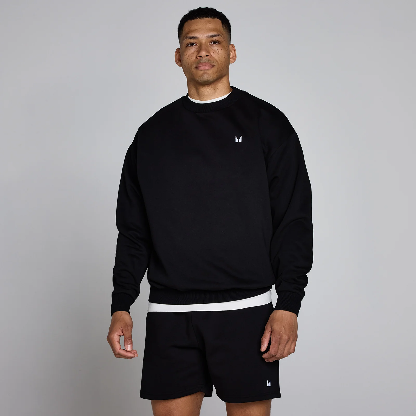 MP Men's Rest Day Oversized Sweatshirt - Black - S Image 1