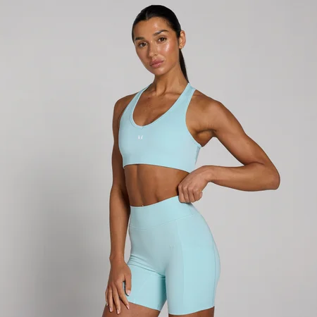 MP Women's Training Racerback Sports Bra - Ice
