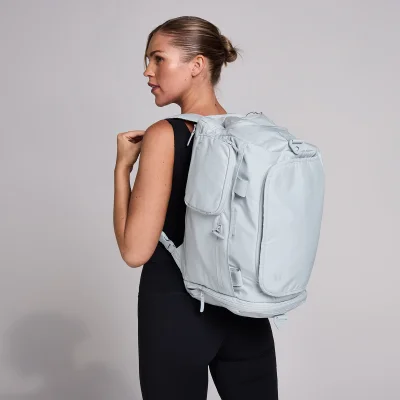 MP Hybrid Duffle Backpack - Pale Blue Image 7