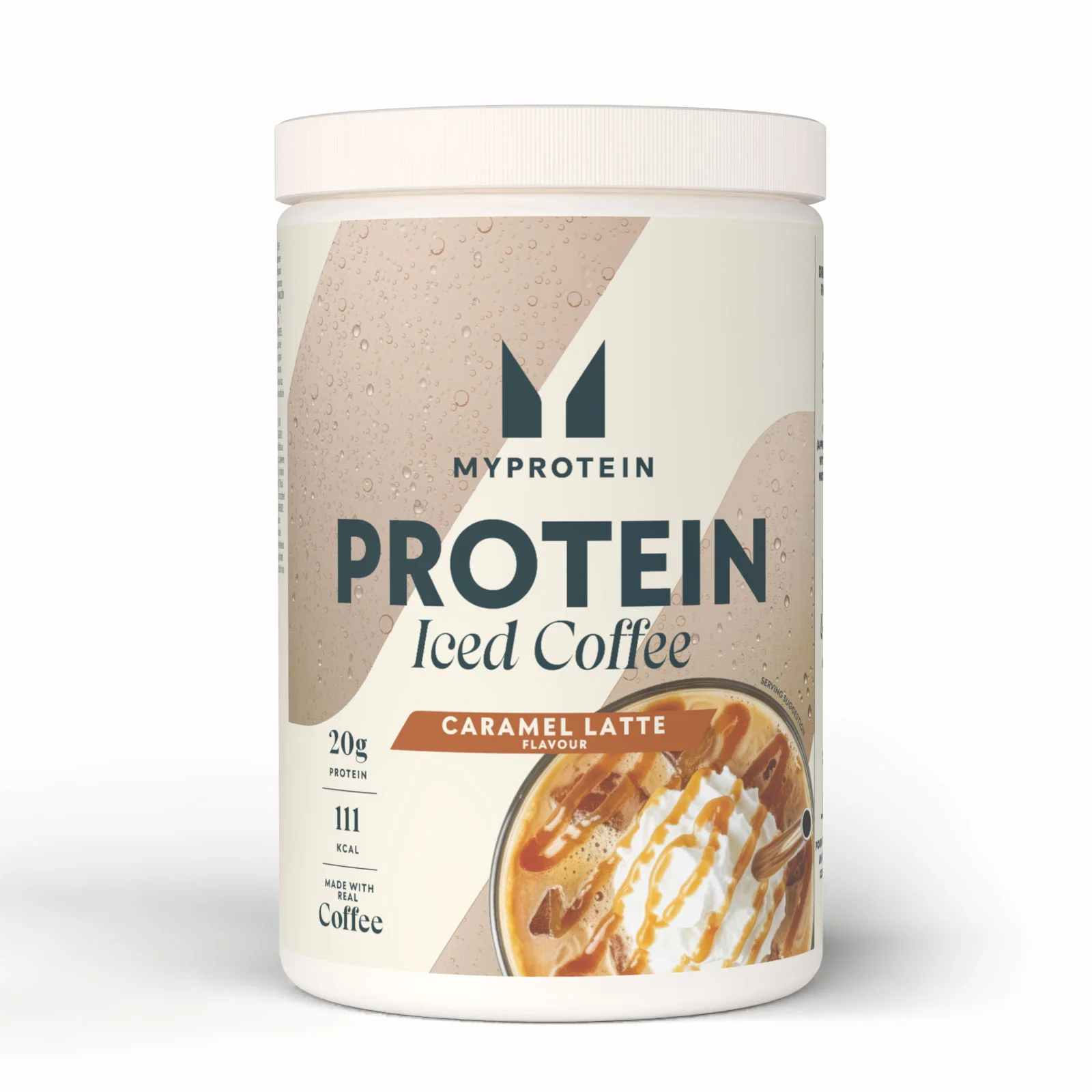 Protein Iced Coffee - 600G - 20servings - Iced Caramel Latte Image 1