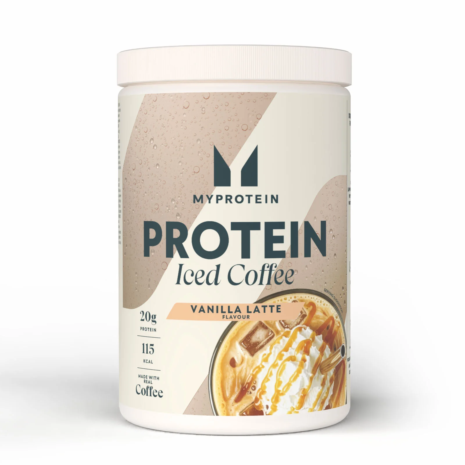 Protein Iced Coffee - 620G - 20servings - Iced Vanilla Latte Image 1