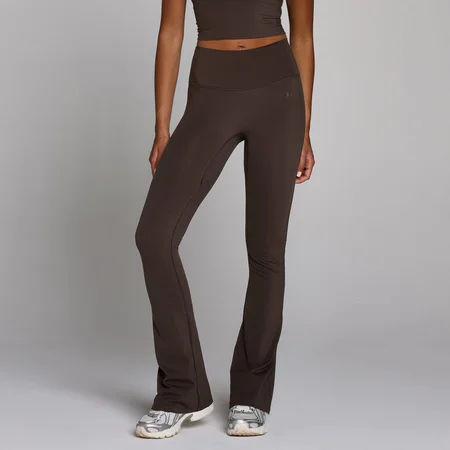 MP Women's Tempo Tall Flared Leggings - Cocoa