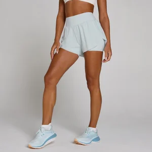 MP Women's Tempo Ultra Pleated Running Short - Blue Aura - Size S