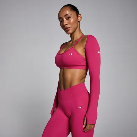 MP Women's Lift Seamless Shrug - Bold Berry