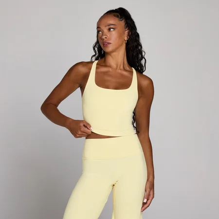 MP Women's Tempo Strappy Racerback Vest - Buttercream