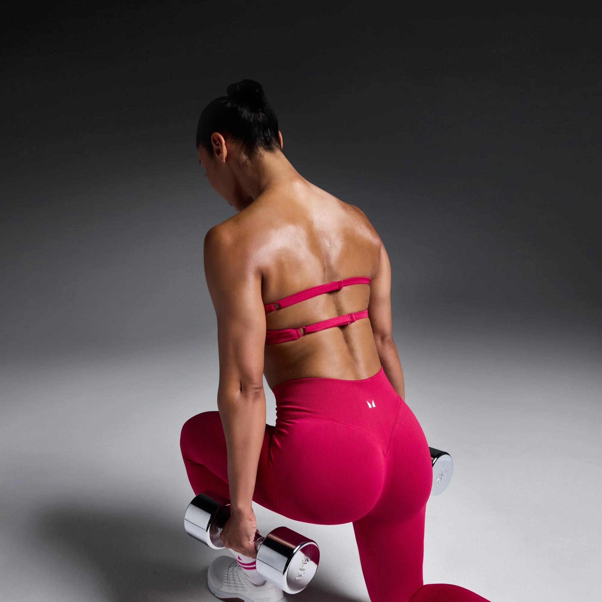 MP Women's Lift Seamless Leggings - Bold Berry - M Image 5