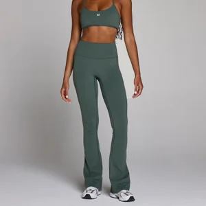 MP Women's Tempo Flared Leggings - Cloudy Green - Size S