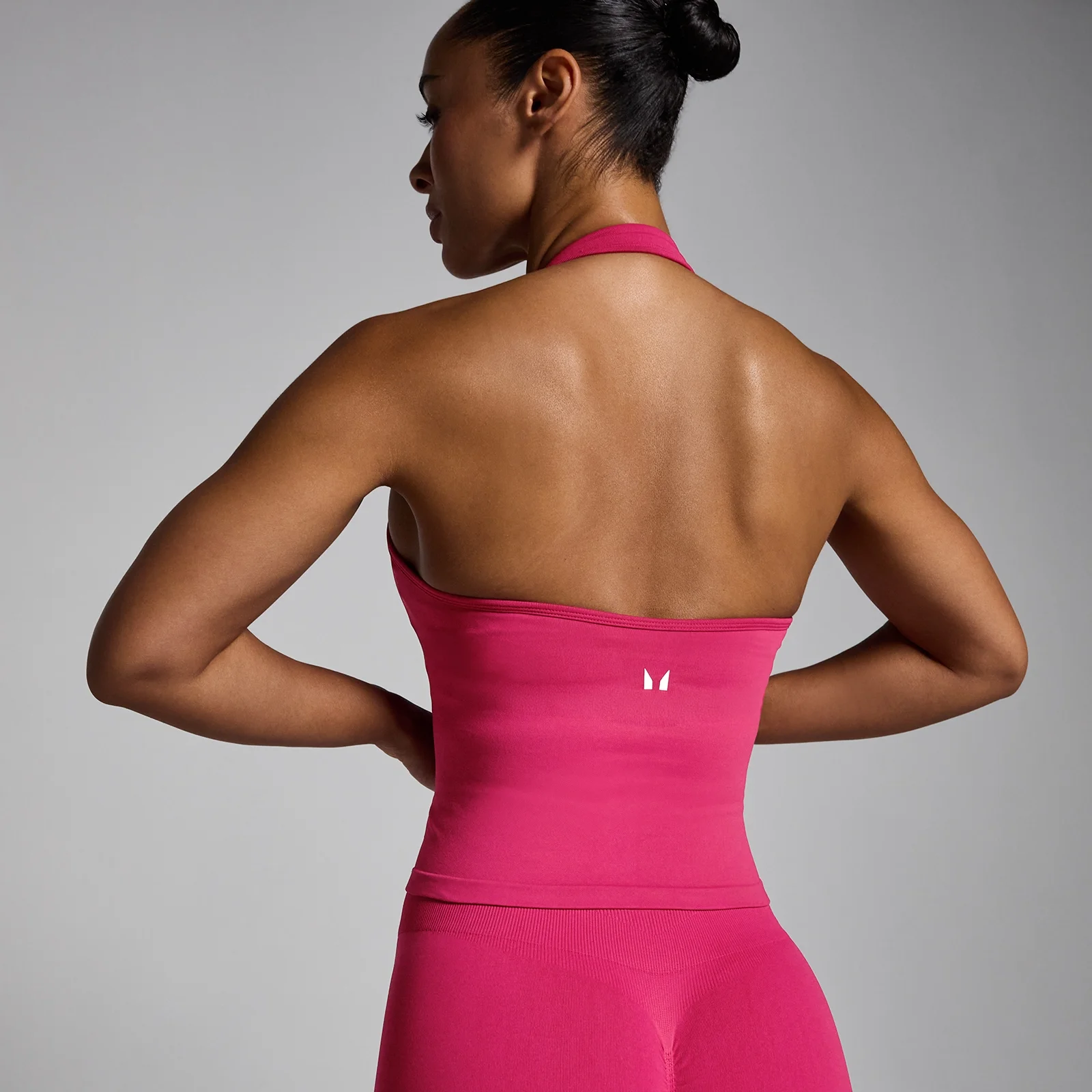 MP Women's Tempo Seamless Halter Neck Vest - Bold Berry - S Image 2