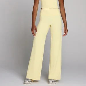 MP Women's Tempo Wide Leg Leggings - Buttercream - Size S