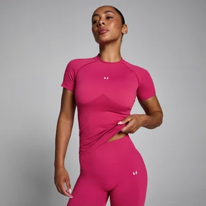 MP Women's Lift Seamless Body Fit T-Shirt - Bold Berry - Size XS