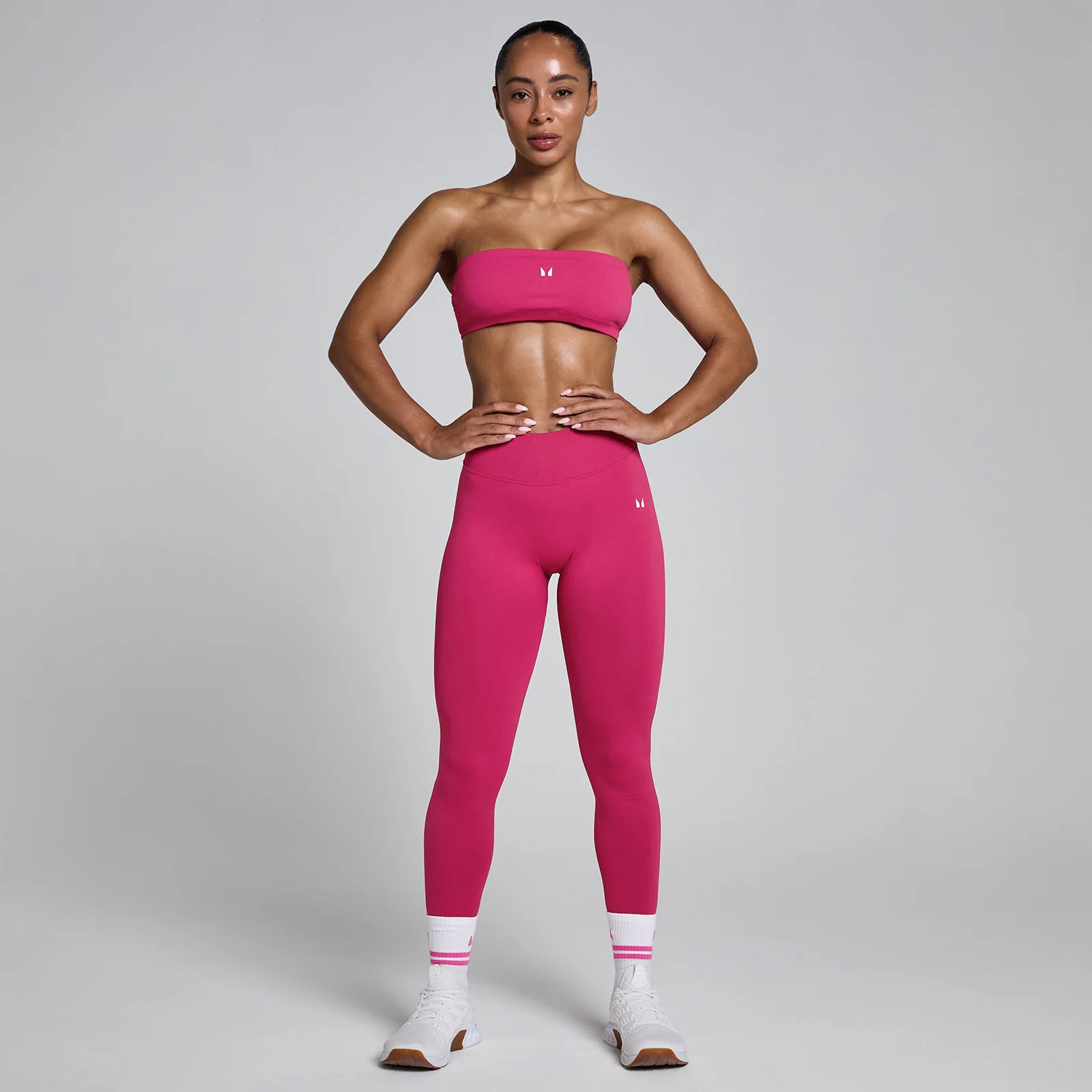 MP Women's Lift Bandeau Sports Bra - Bold Berry - S Image 2