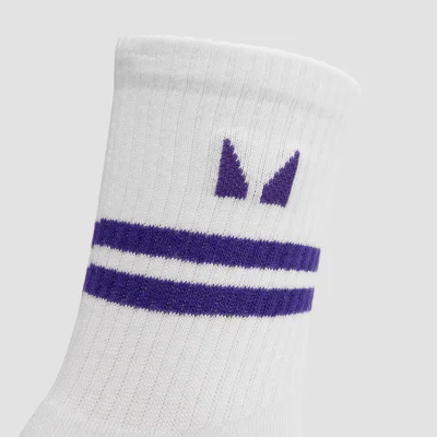 MP Stripe Retro Crew Socks (3 Pack) - Power Indigo/Bold Berry/Power Pink - UK 12-14 Image 6