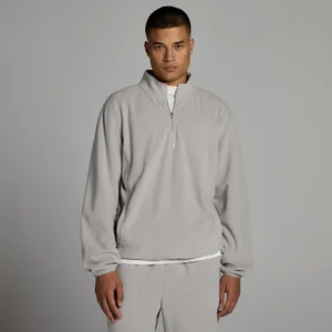 MP Men's Fleece 1/4 Zip - Sustained Grey - Size XS
