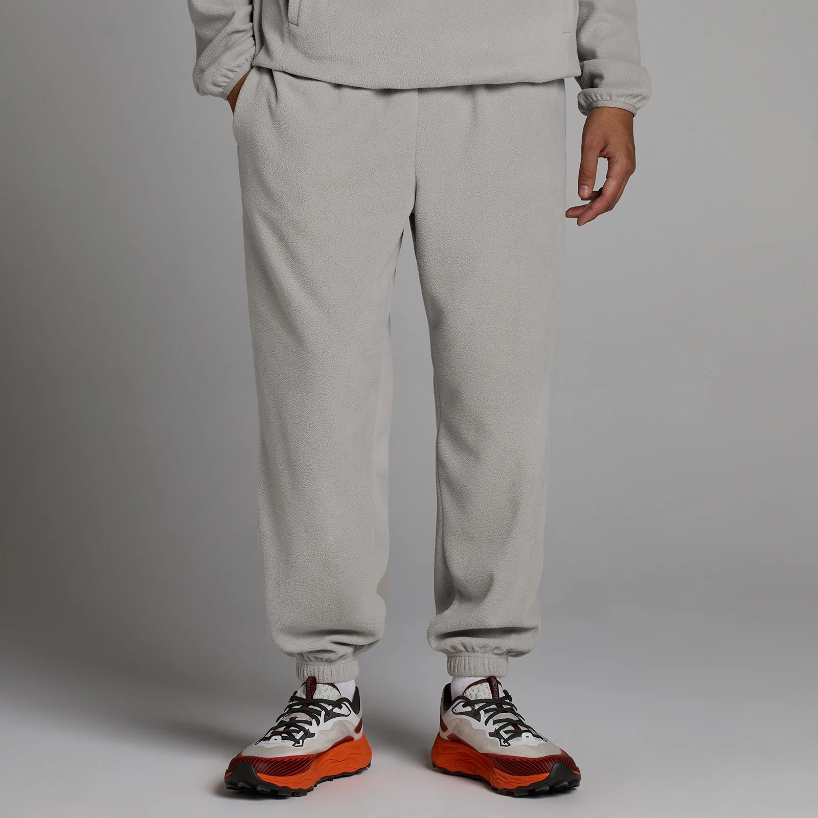 MP Men's Fleece Jogger - Sustained Grey - XS Image 1