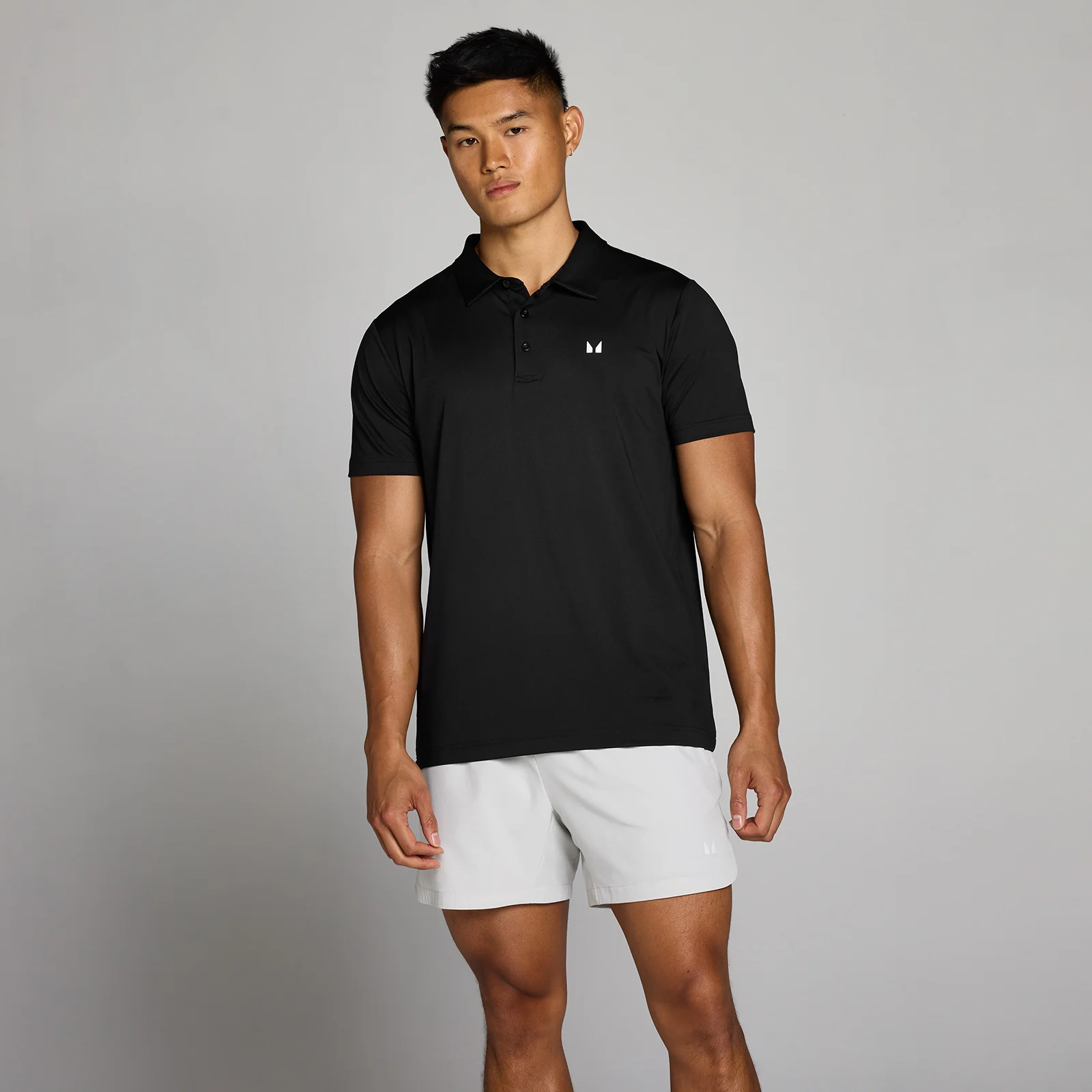 MP Men's Training Polo Shirt - Black - XXXL Image 1