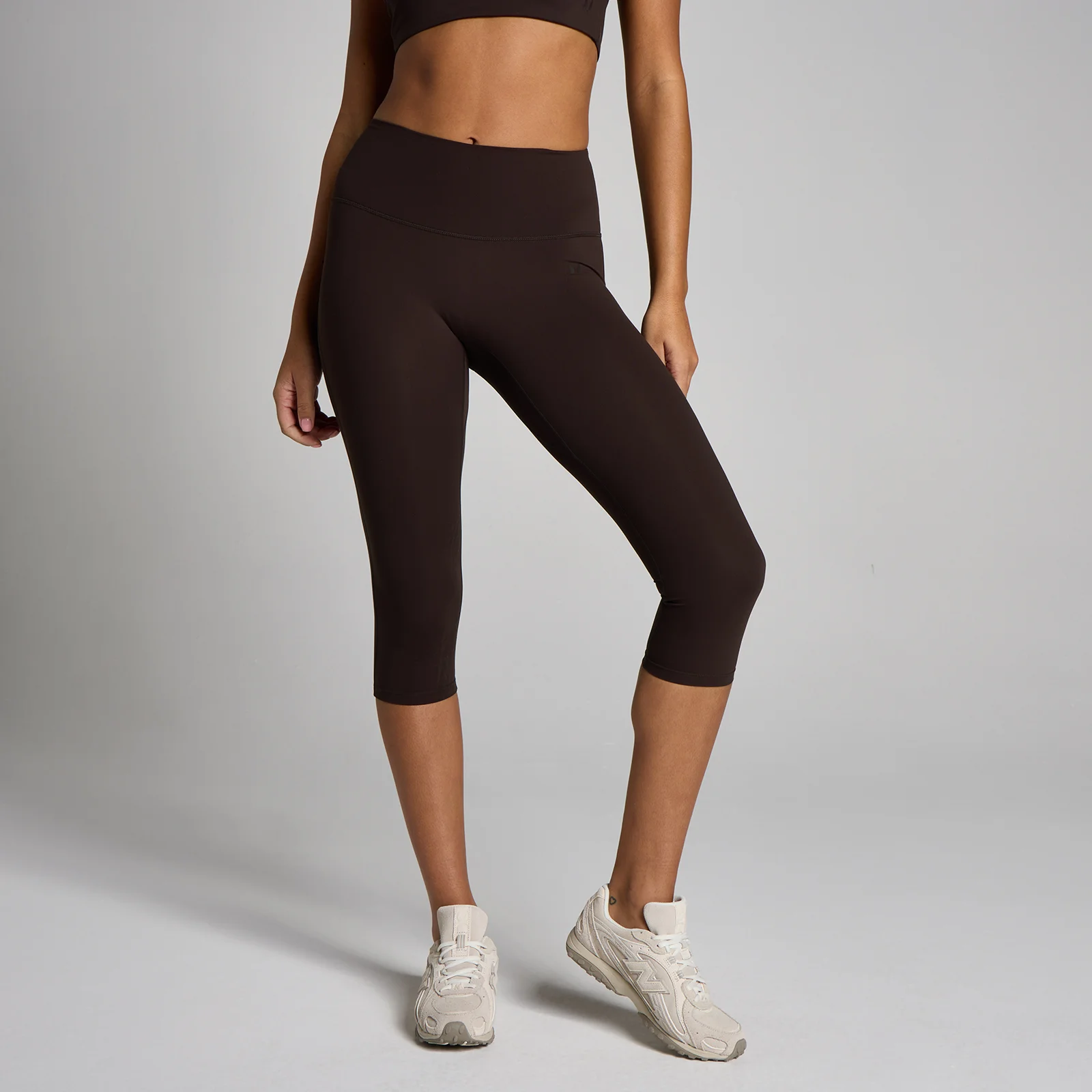 MP Women's Tempo Capri Leggings - Cocoa - S Image 1