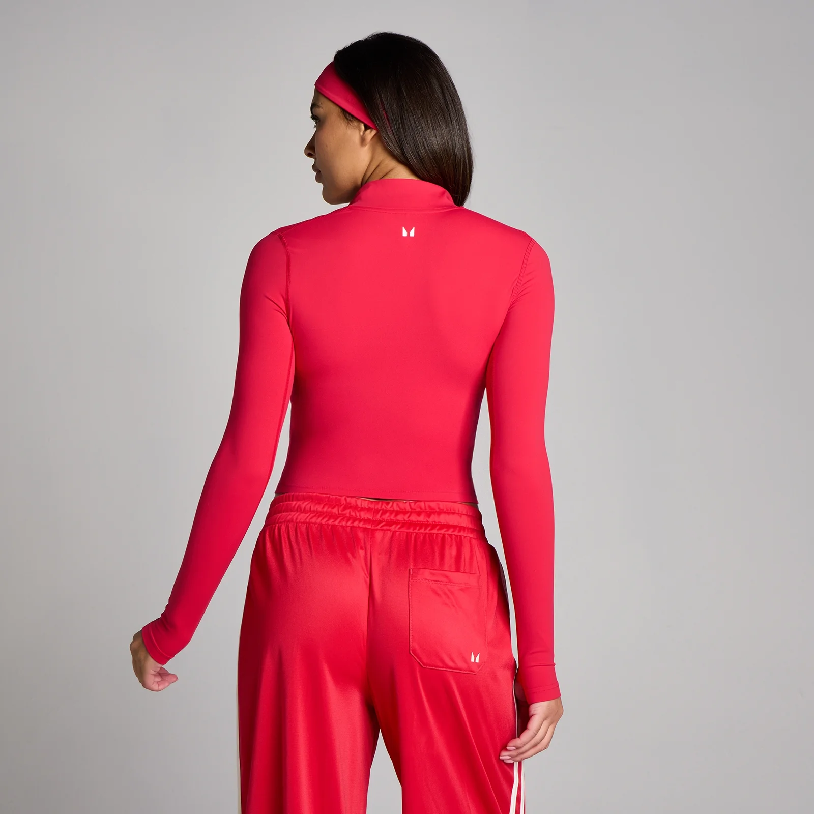 MP Women's Tempo Cropped Jacket - Chilli - L Image 2