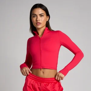 MP Women's Tempo Cropped Jacket - Chilli - Size L